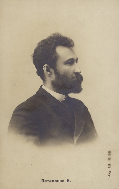 Ignaty Potapenko (1856-1929), Rus yazar ve oyun yazarı by Russian Photographer