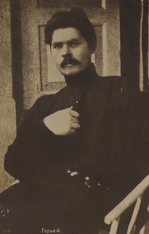 Maxim Gorky, Rus ve Sovyet yazar ve politik eylemci by Russian Photographer