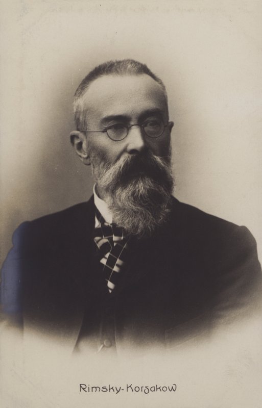 Nikolai Rimsky-Korsakov, Rus besteci. by Russian Photographer