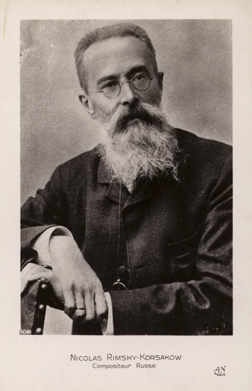 Nikolai Rimsky-Korsakov, Rus besteci by Russian Photographer
