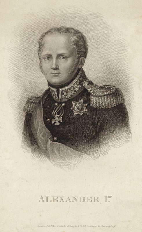 Alexander 1 - Rusya İmparatoru (1777-1825) by Russian School