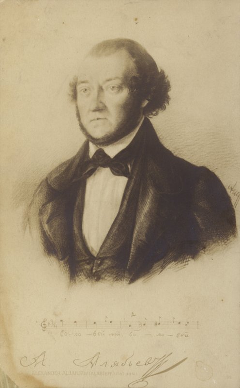 Aleksandr Alabyev, Rus besteci by Russian School