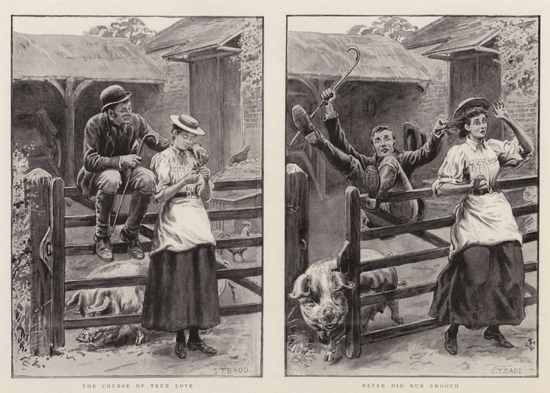 Gerçek Aşkın Seyri, Asla Pürüzsüz Koşmadı by S.T. Dadd