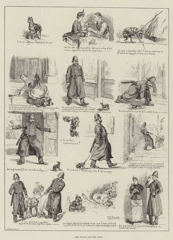 Polis ve Köpekler by S.T. Dadd