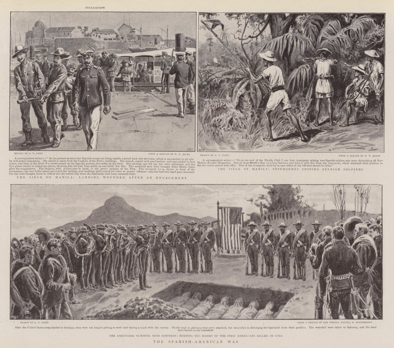 İspanyol-Amerikan Savaşı by S.T. Dadd
