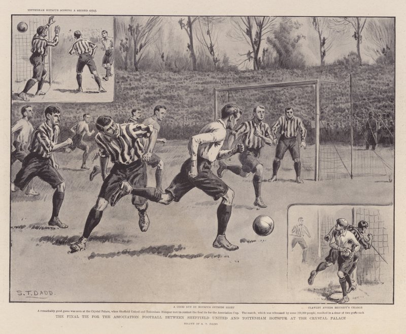 Dernek futbolu için son kravat by S.T. Dadd
