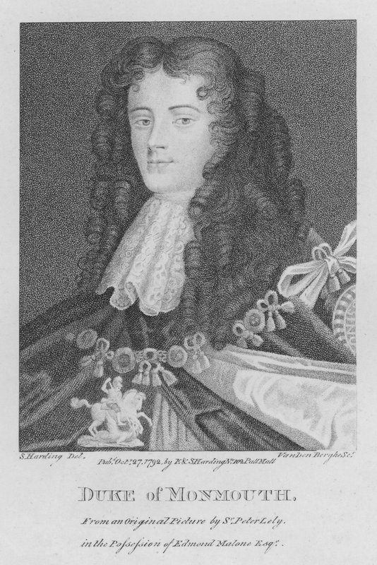 Monmouth Dükü (gravür) by S. (after) Harding