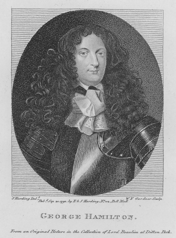 George Hamilton (gravür) by S. (after) Harding