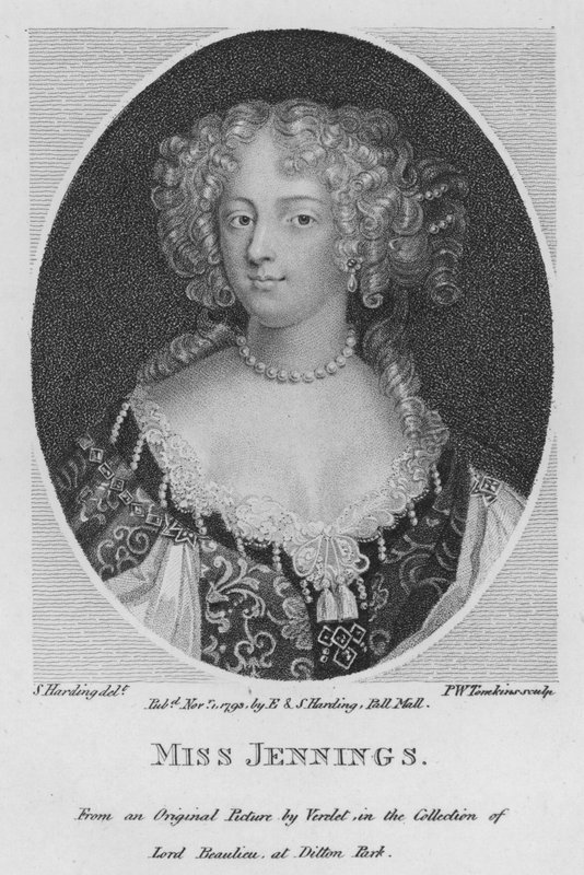 Bayan Jennings (gravür) by S. (after) Harding