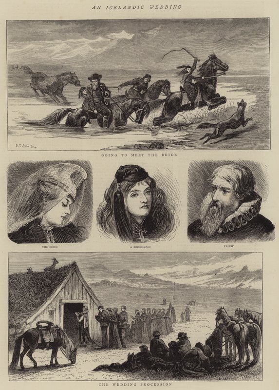 İzlanda Düğünü by Samuel Edmund Waller