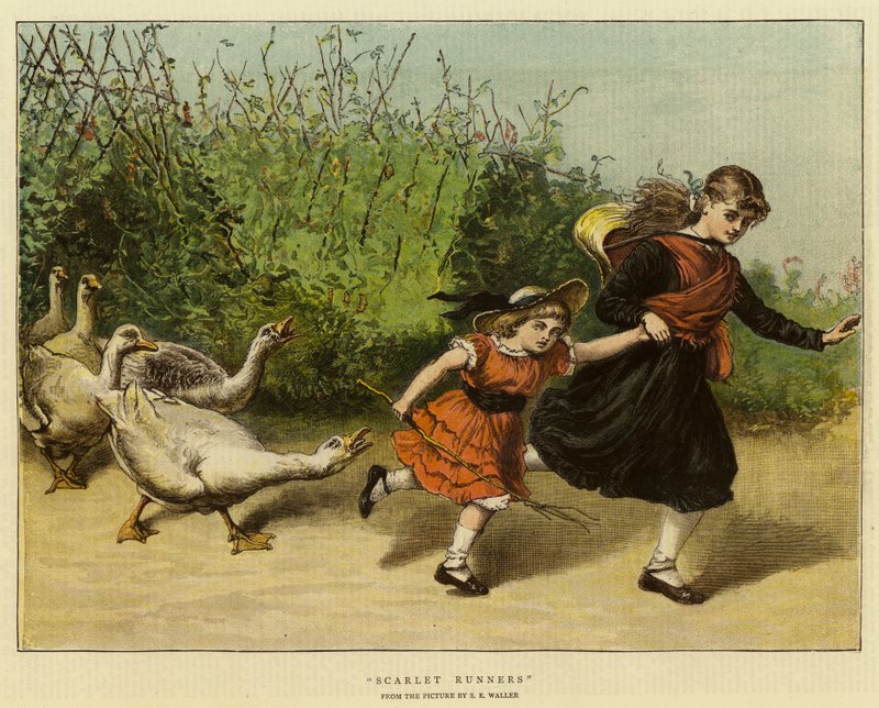 kızıl koşucular by Samuel Edmund Waller