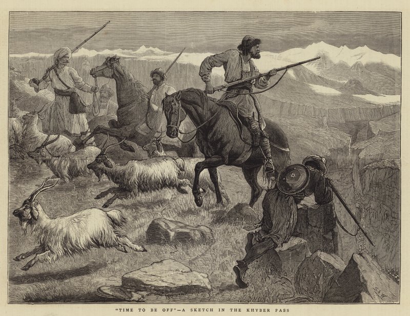 Kalkış zamanı, Hayber Geçidi