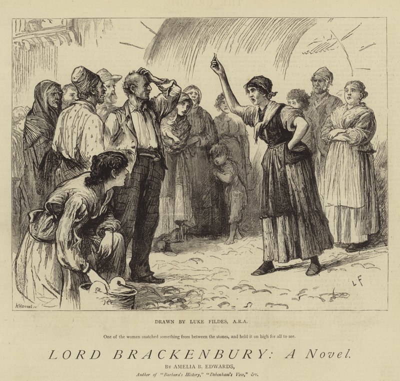 Lord Brackenbury, Bir Roman by Samuel Luke Fildes