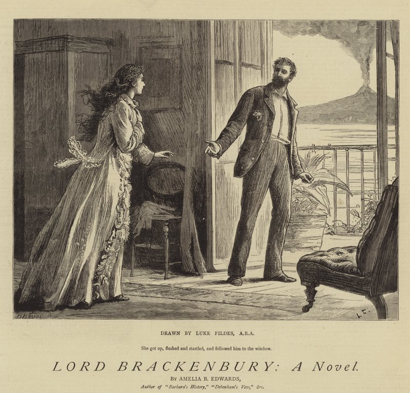 Lord Brackenbury, Bir Roman by Samuel Luke Fildes