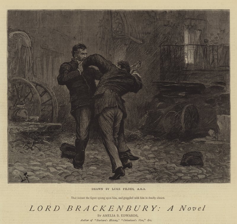 Lord Brackenbury, Bir Roman by Samuel Luke Fildes