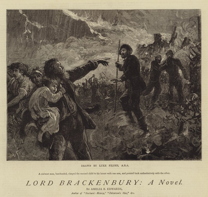Lord Brackenbury, Bir Roman by Samuel Luke Fildes