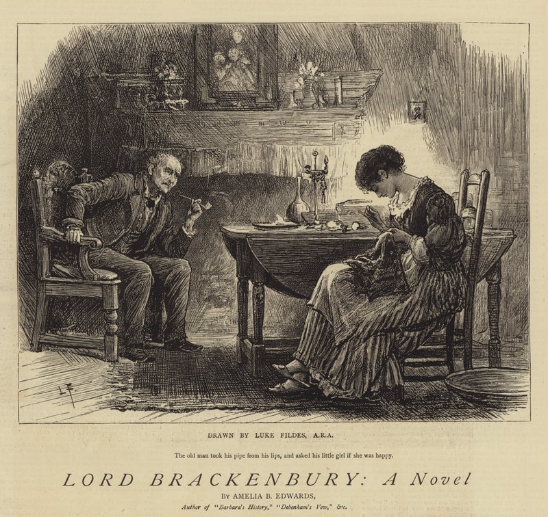 Lord Brackenbury, Bir Roman by Samuel Luke Fildes
