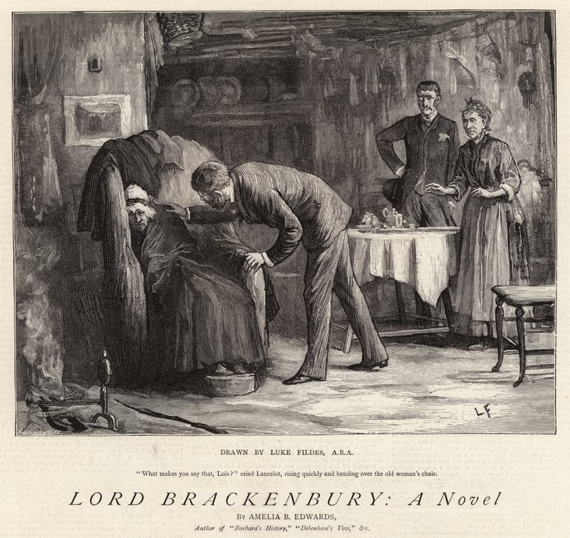 Lord Brackenbury, Bir Roman by Samuel Luke Fildes