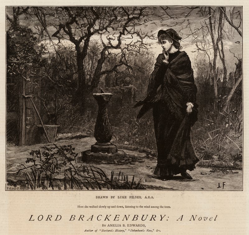 Lord Brackenbury, Bir Roman by Samuel Luke Fildes