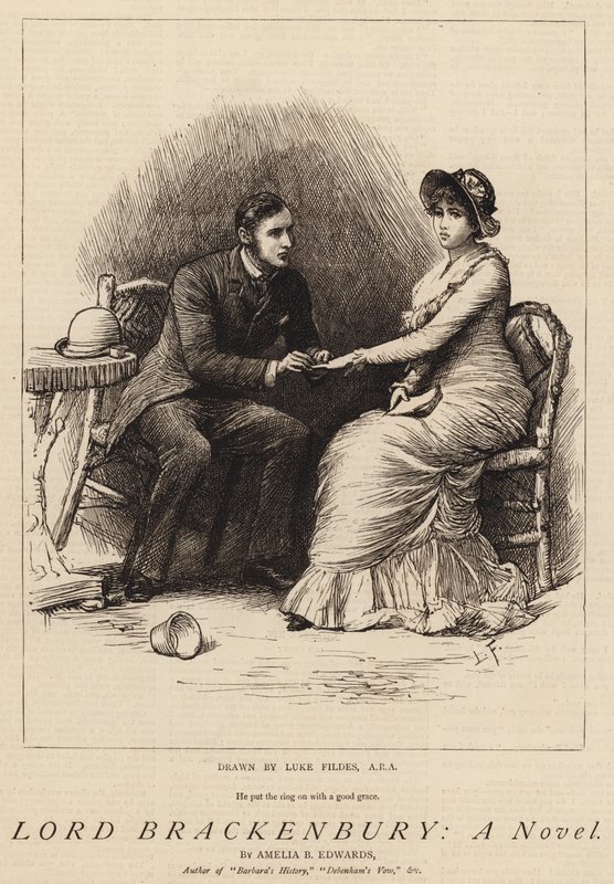 Lord Brackenbury, Bir Roman by Samuel Luke Fildes