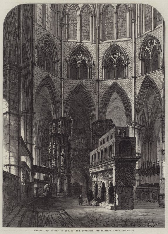 Confessor Edward Şapeli ve Tapınağı, Westminster Abbey by Samuel Read
