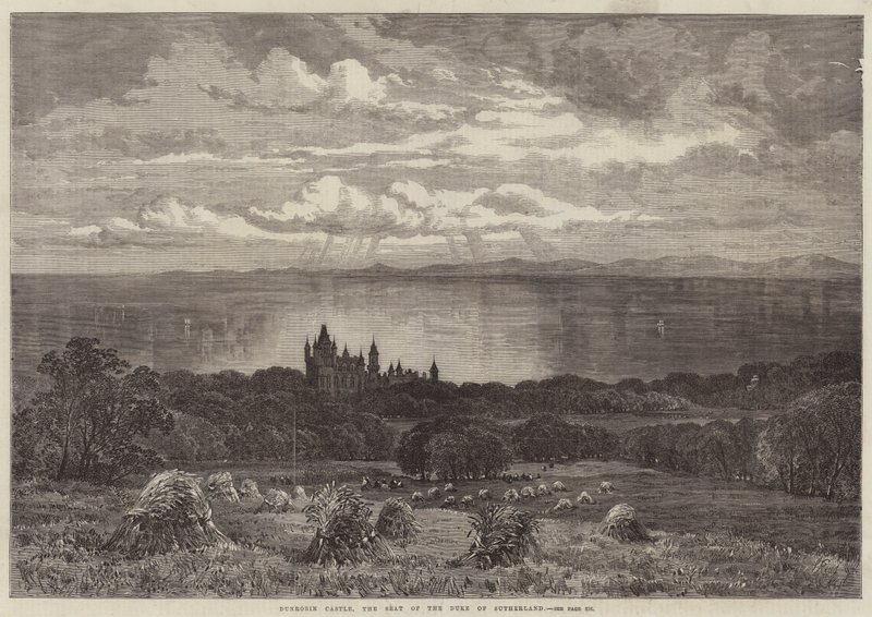 Dunrobin Kalesi, Sutherland Dükü