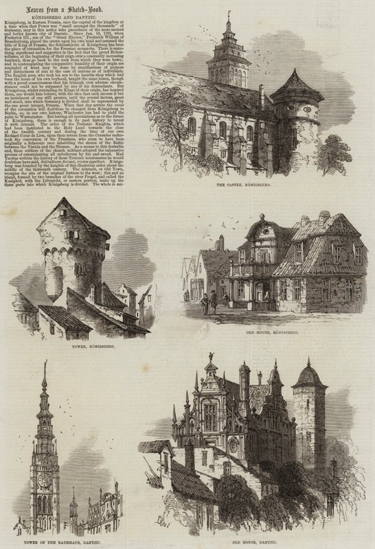 Königsberg ve Dantzic by Samuel Read