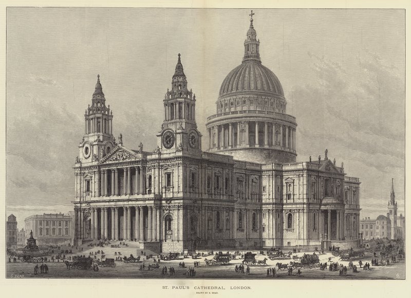 St Paul Katedrali, Londra by Samuel Read
