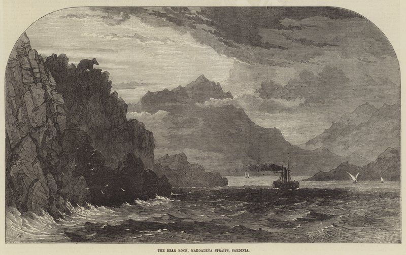 Ayı Kayası, Maddalena Boğazları, Sardunya by Samuel Read