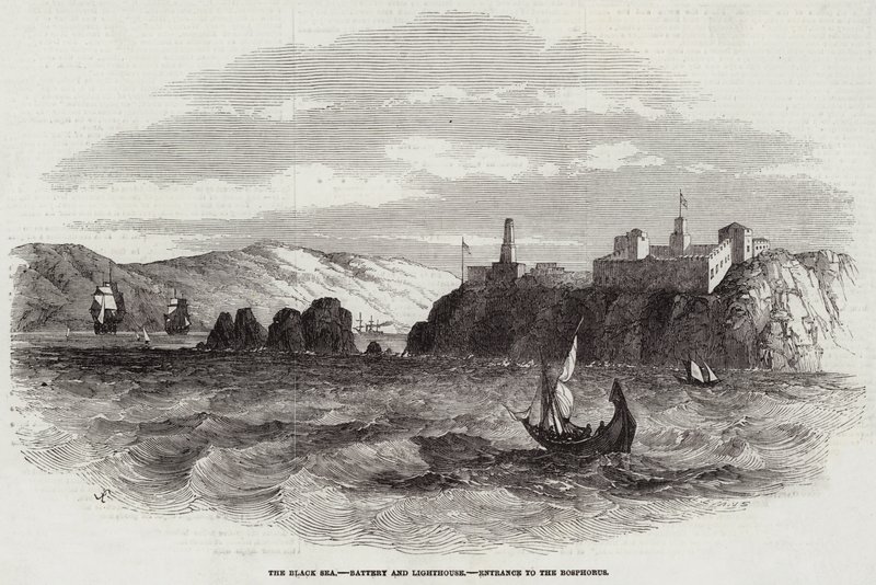 Karadeniz, Batarya ve Deniz Feneri, Boğaz