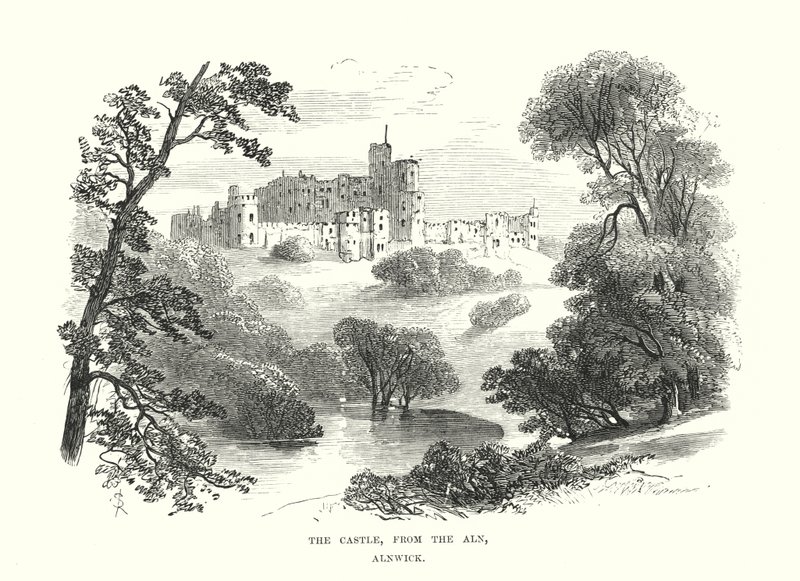 Aln, Alnwick'ten Kale, by Samuel Read