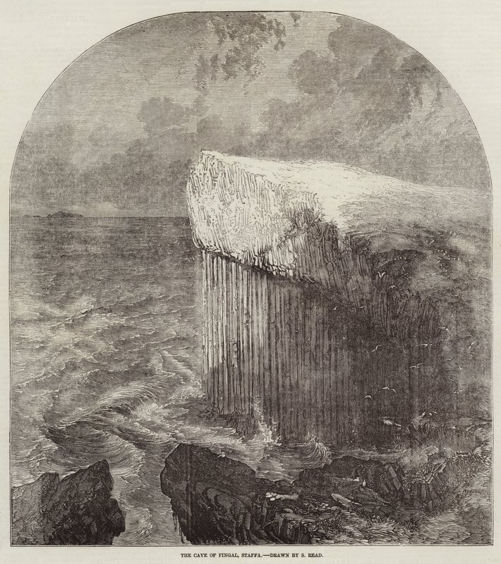 Fingal Mağarası, Staffa by Samuel Read