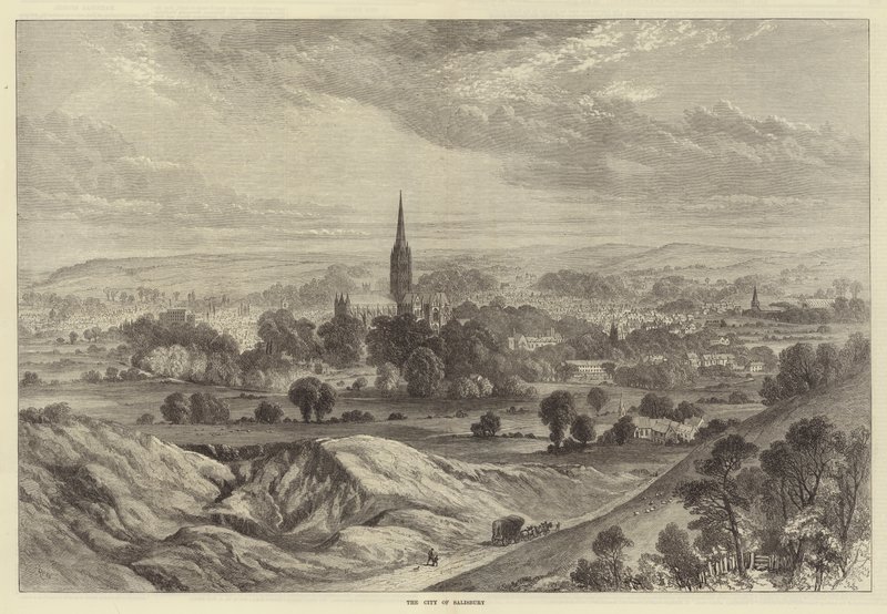 Salisbury Şehri by Samuel Read