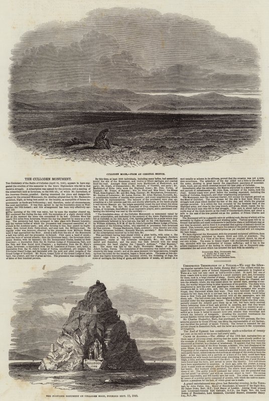 Culloden Anıtı by Samuel Read