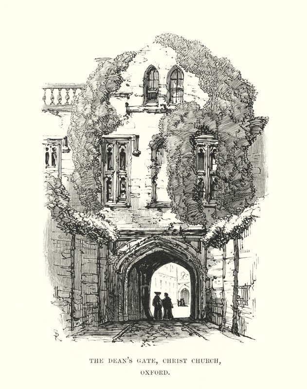 Deans Kapısı, Christ Church, Oxford by Samuel Read