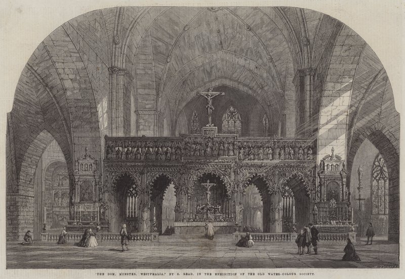 Dom, Münster, Vestfalya by Samuel Read