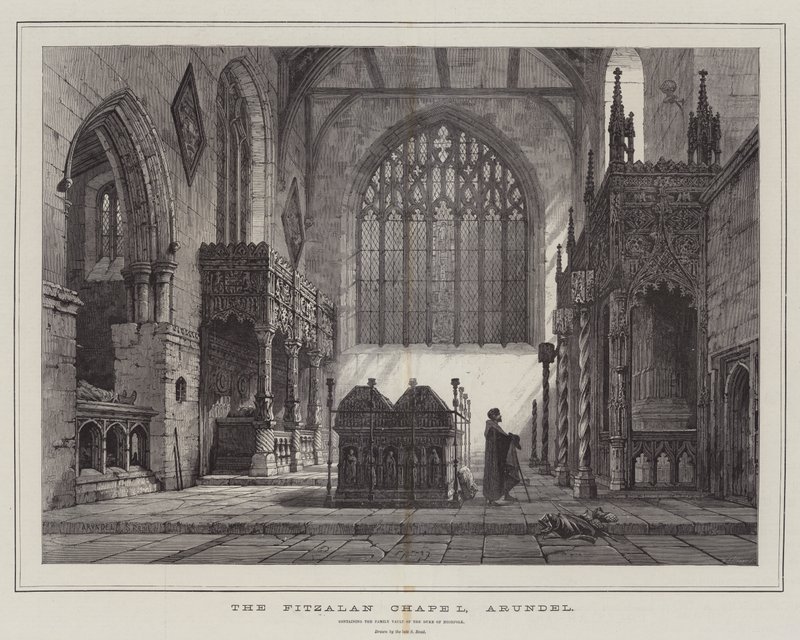 Fitzalan Şapeli, Arundel by Samuel Read