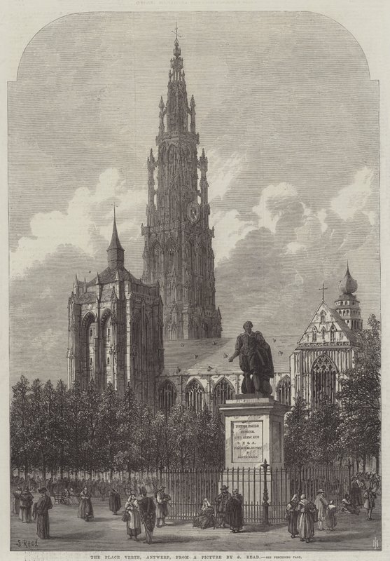 Place Verte, Anvers by Samuel Read
