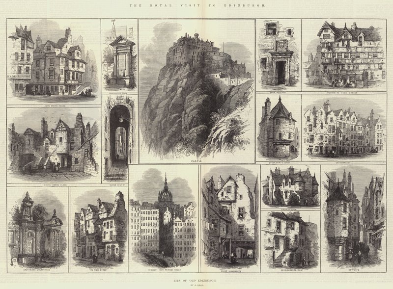 Edinburgh Kraliyet Ziyareti by Samuel Read