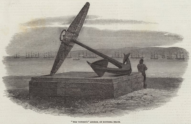 Southsea Sahilinde Zaferin Çapası by Samuel Read
