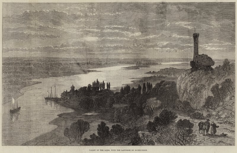 Lanterne de Rochecorbon ile Loire Vadisi, by Samuel Read