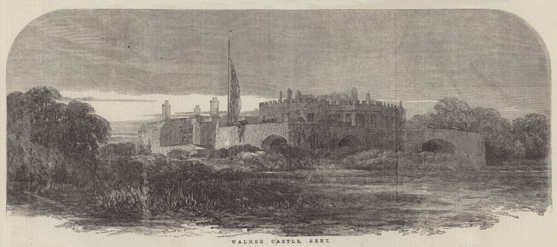 Walmer Kalesi, Kent by Samuel Read