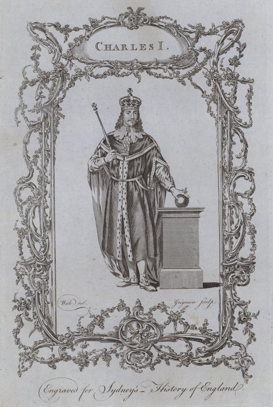 Charles I (gravür) by Samuel (after) Wale
