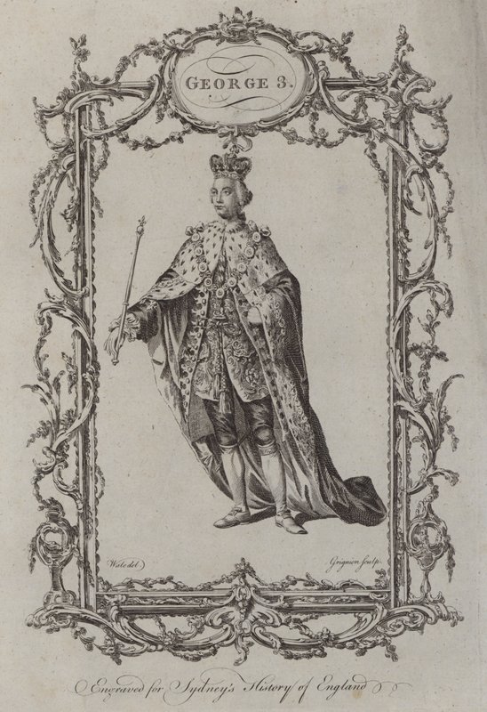 George 3 (gravür) by Samuel (after) Wale