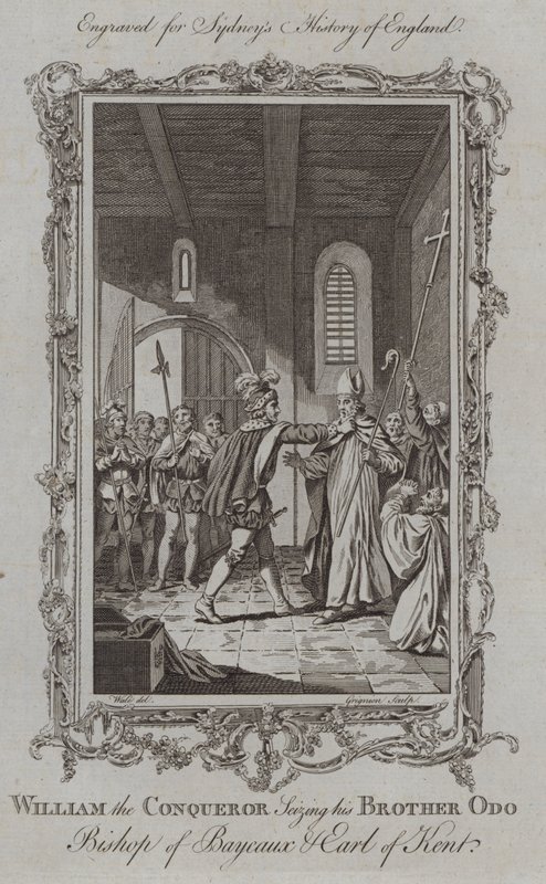 Fatih William, Kardeşi Odo Bayeux Piskoposu ve Kent Kontu