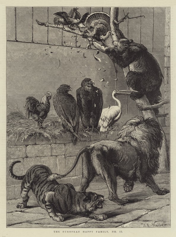 Avrupa Mutlu Ailesi, No II by Samuel Edmund Waller