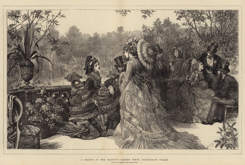 Majestelerinin Bahçe Partisi, Buckingham Sarayı