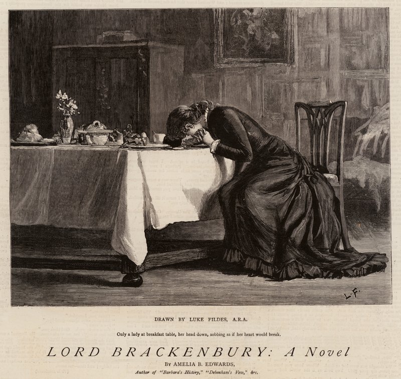 Lord Brackenbury, Bir Roman by Samuel Luke Fildes