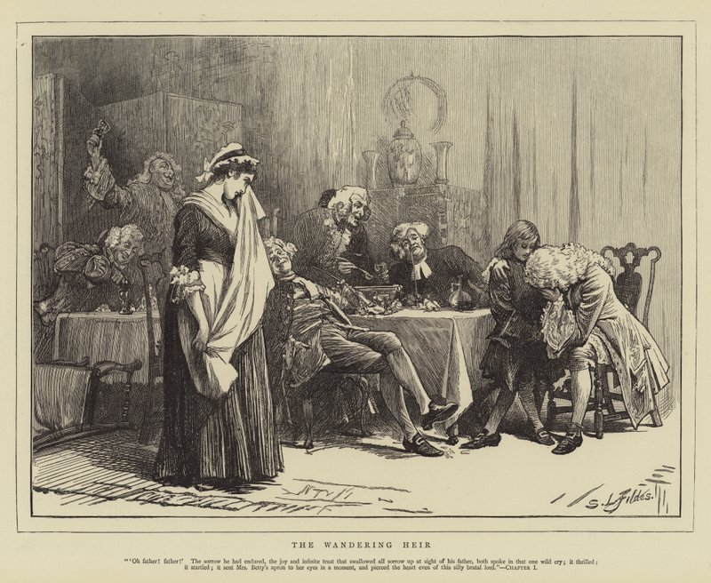 gezgin varis by Samuel Luke Fildes
