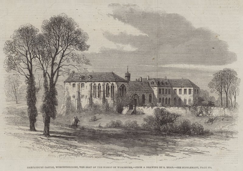 Hartlebury Kalesi, Worcestershire, Worcester Piskoposu Koltuğu by Samuel Read